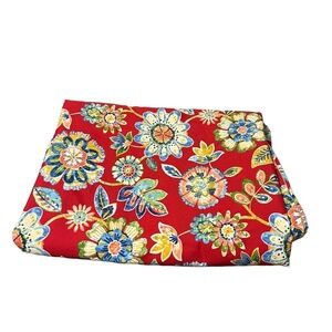 NWOT Ling's Designs  Floral Print Futon Cover. Queen Size‎